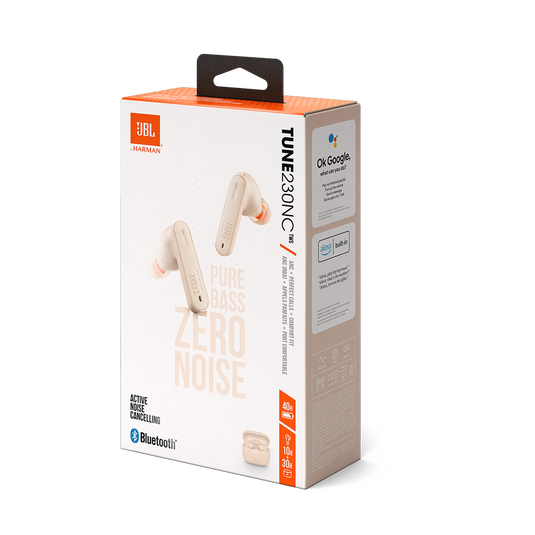JBL Tune 230NC TWS - Sand - True wireless noise cancelling earbuds - Detailshot 10 image number null